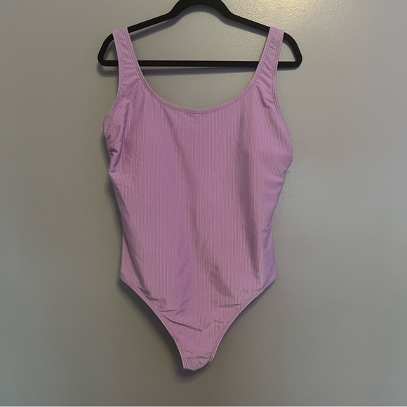 Purple One Piece Swimsuit - Picture 1 of 4